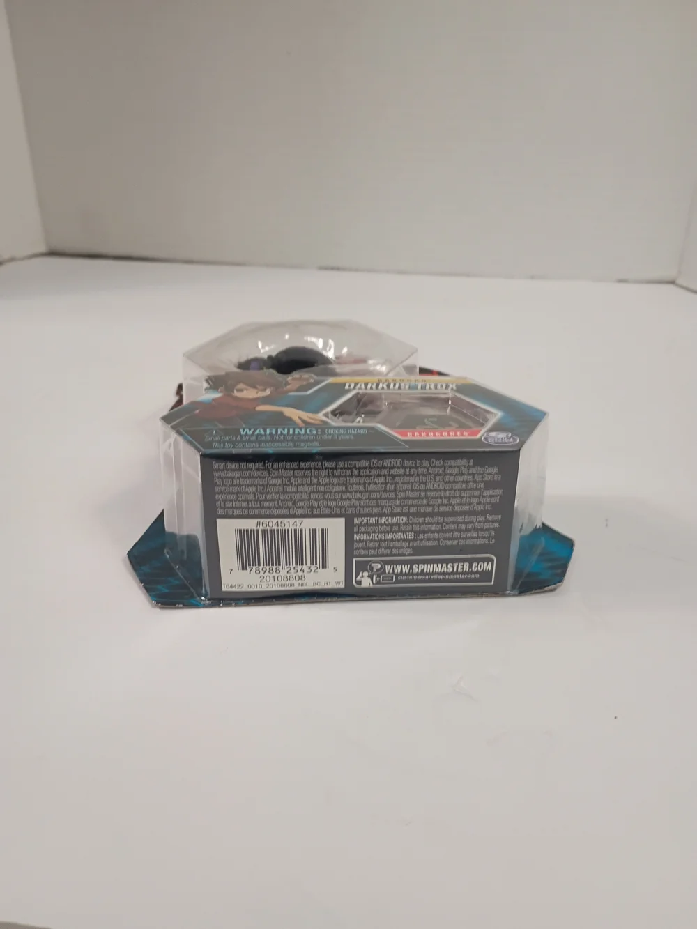 Bakugan Battle Planet DARKUS TROX Figure Brawlers NEW SEALED